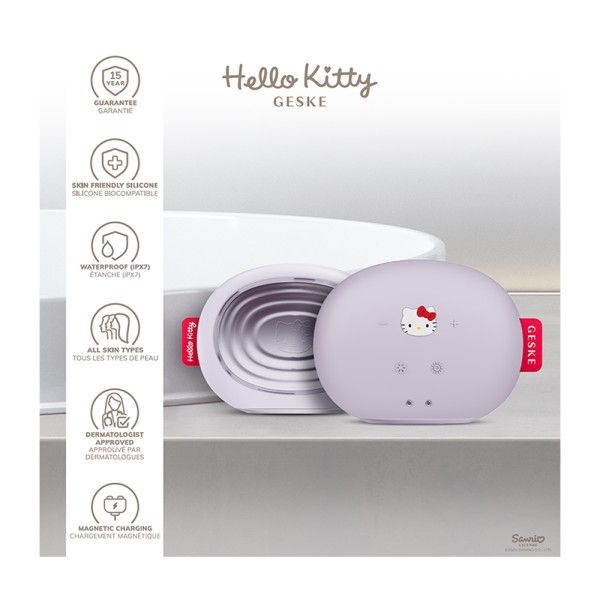 GESKE SONIC WARM + COOL MASK 8 IN 1 HELLO KITTY PURPLE
