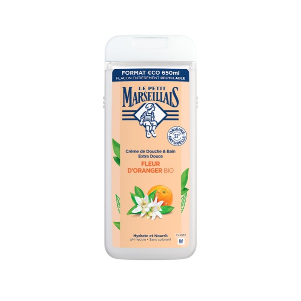 LE PETIT MARSEILLAIS SHOWER GEL ORANGE BLOSSOM 
