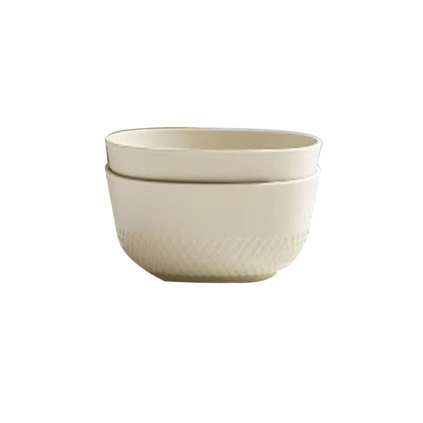 MOODS PLASTIC SQUARE BOWL SET 14CM