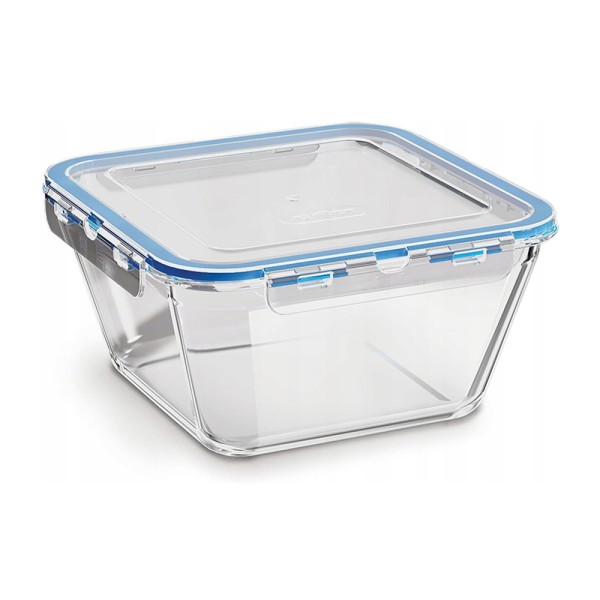 CURVER SQUARE LOCK GLASS FOOD CONTAINER