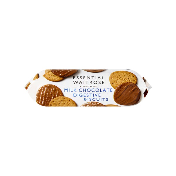 WAITROSE MILK CHOCOLATE DIGESTIVE