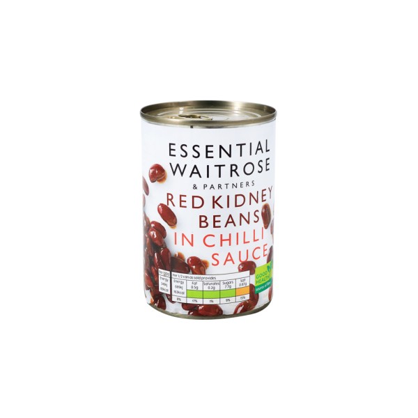 WAITROSE RED KIDNEY BEANS IN CHILLI