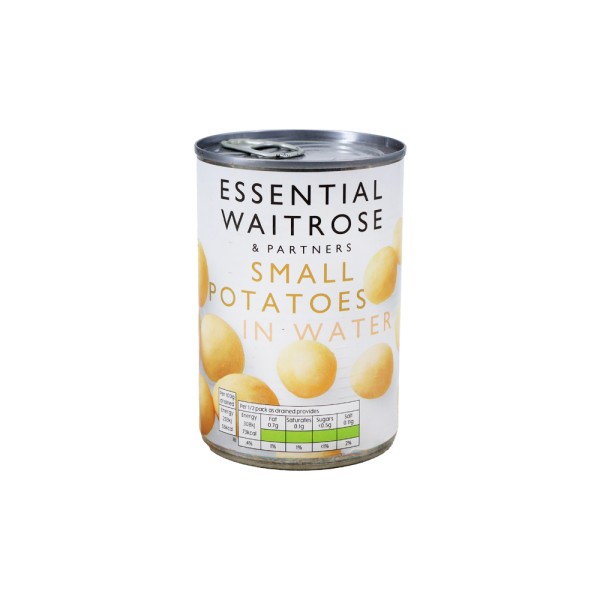 WAITROSE SMALL POTATOES IN WATER
