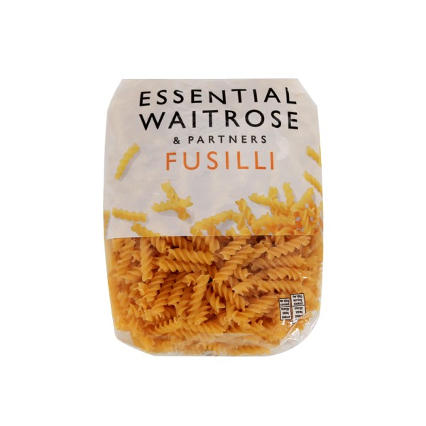 WAITROSE FUSILLI PASTA