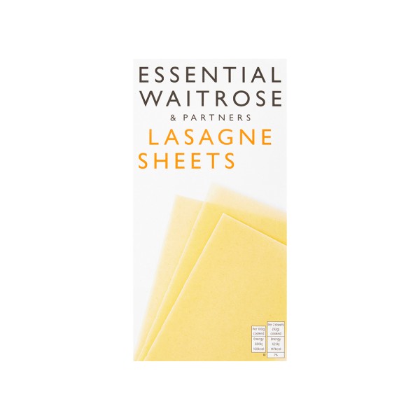WAITROSE LASAGNE PASTA SHEETS