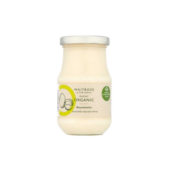 WAITROSE ORG MAYONNAISE