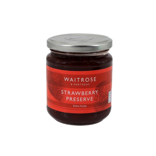 WAITROSE STRAWBERRY PRESERVE