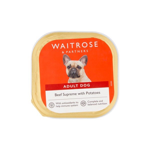 WAITROSE BEEF DINNER WITH POTATOES