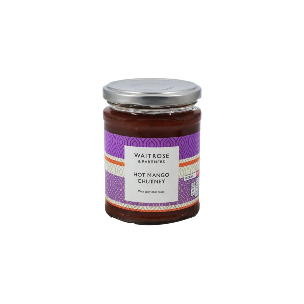 WAITROSE HOT + SPICY MANGO CHUTNEY