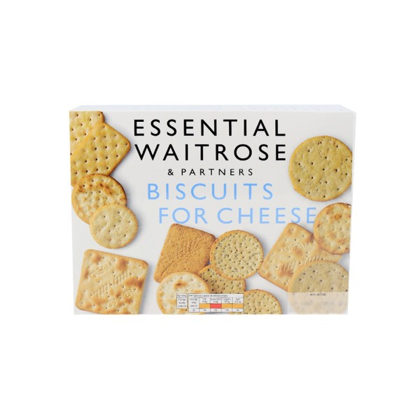 WAITROSE BISCUITS FOR CHEESE