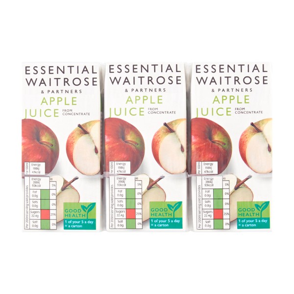 WAITROSE PURE APPLE JUICE
