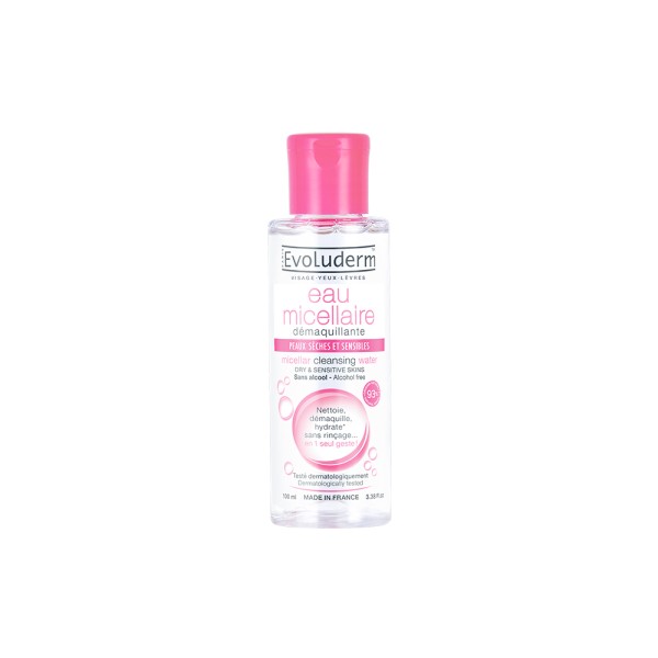 EVOLUDERM MICELLAR WATER DRY-SENSITIVE SKINS   