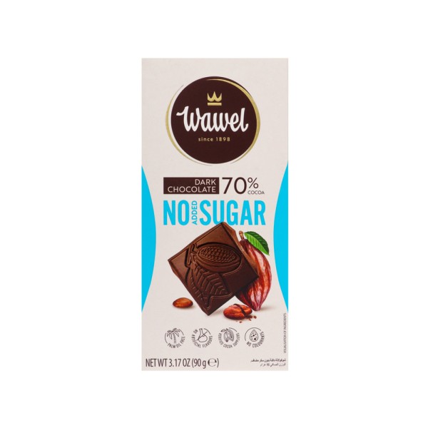 WAWEL NO SUGAR DARK 70 PCT CHOCOLATE