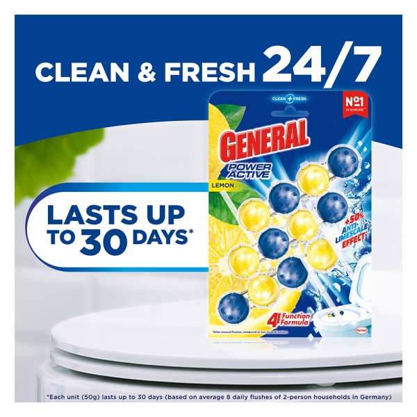 General Toilet Cleaner Lavender Scent (50g)