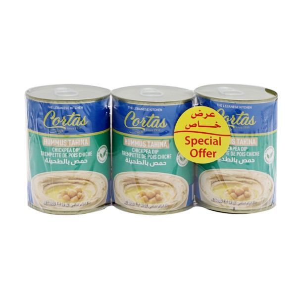 CORTAS 3X HOMMOS TAHINEH 20 PCENT