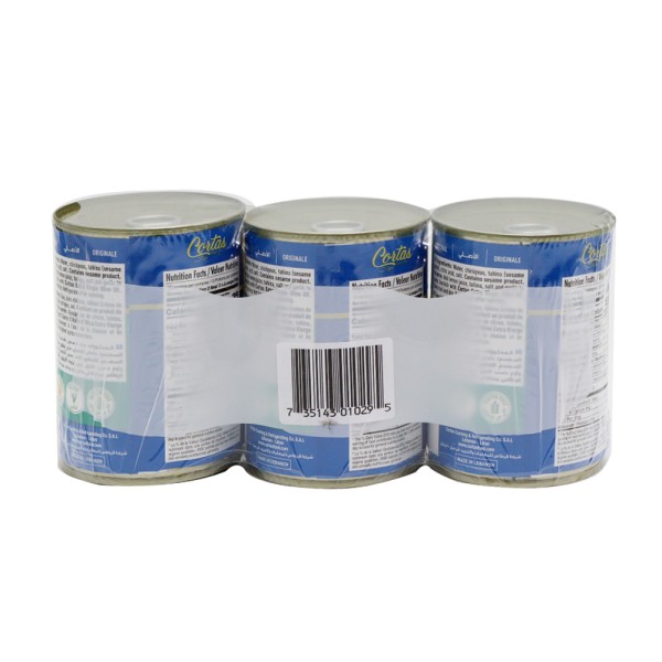 CORTAS 3X HOMMOS TAHINEH 20 PCENT