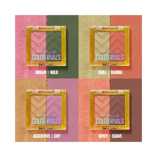 MAYBELLINE COLOR RIVAL PALETTE URBAN WILD