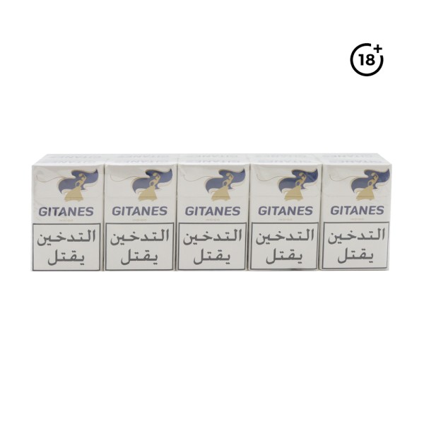 GITANES BLONDES LIGHT CIGARETS