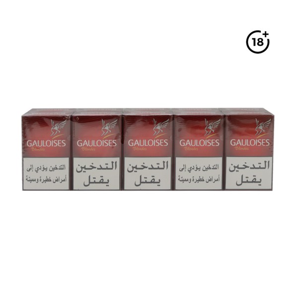 GAULOISES BLONDES LEGERES CIGARETTES