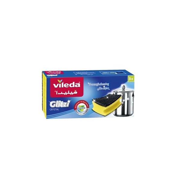 Vileda Scourer Glitzi Crystal X3 Special Price