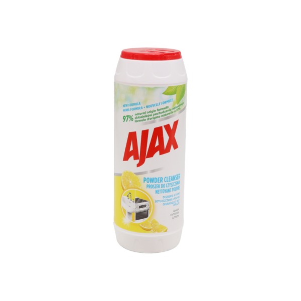 Ajax Lemon Scouring Powder Multi-Surface Cleaner 450 g
