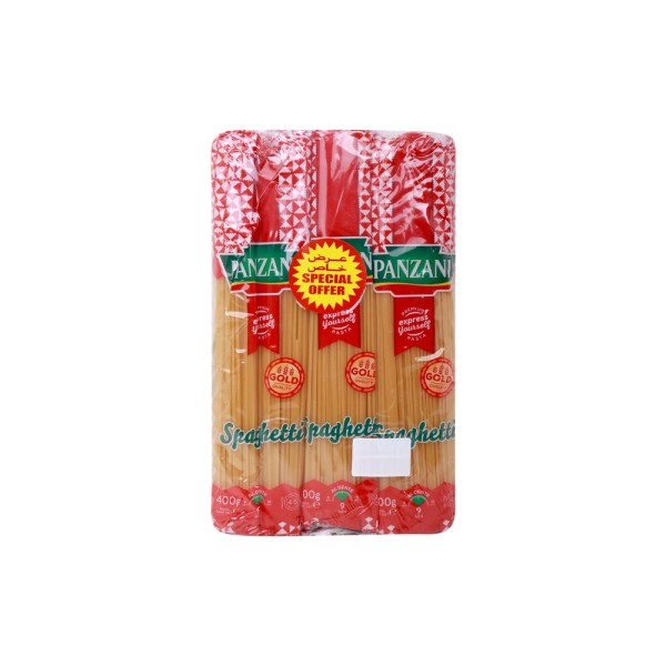 PANZANI SPAGHETTI PASTA3+1FREE