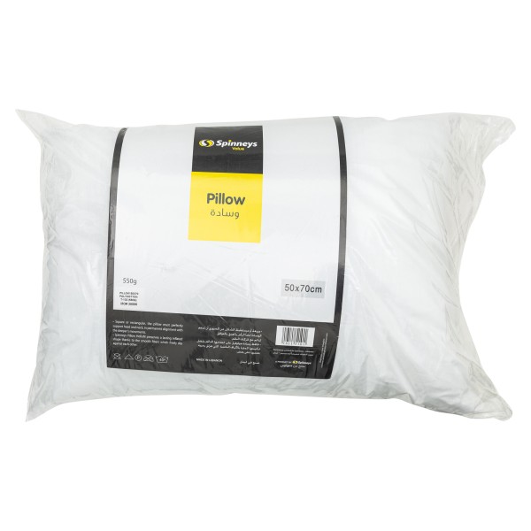 SPINNEYS SP PILLOW DACRON 550GSM
