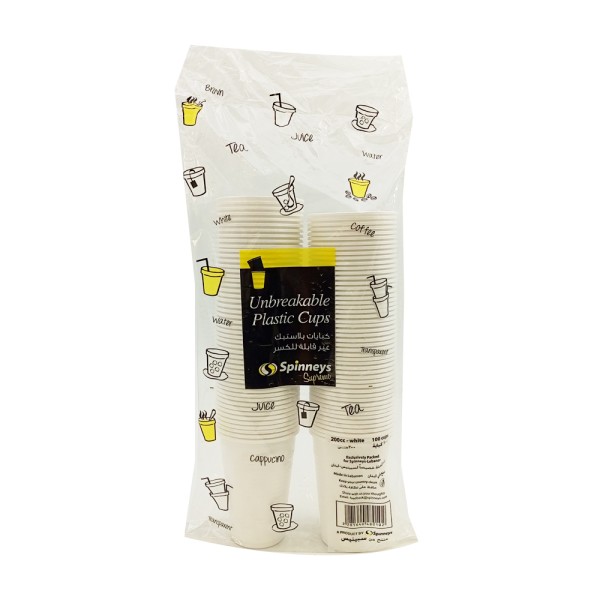 SPINNEYS ESSENTIALS UNBREAKABLE PLASTIC CUPS