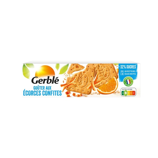 GERBLE BISCUIT GOUTERS ECORCES