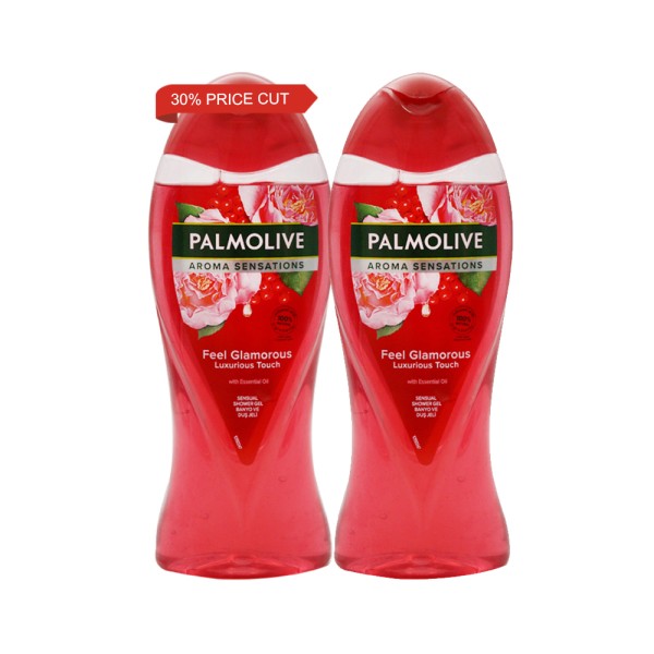PALMOLIVE NATURALS SHOWER GEL FEEL GLAMOROUS 2x30PCUT