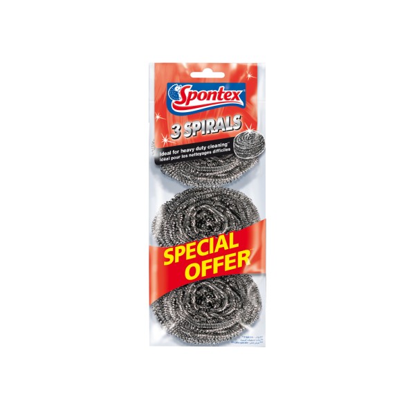 SPONTEX SPIRAL STAINLESS STEEL