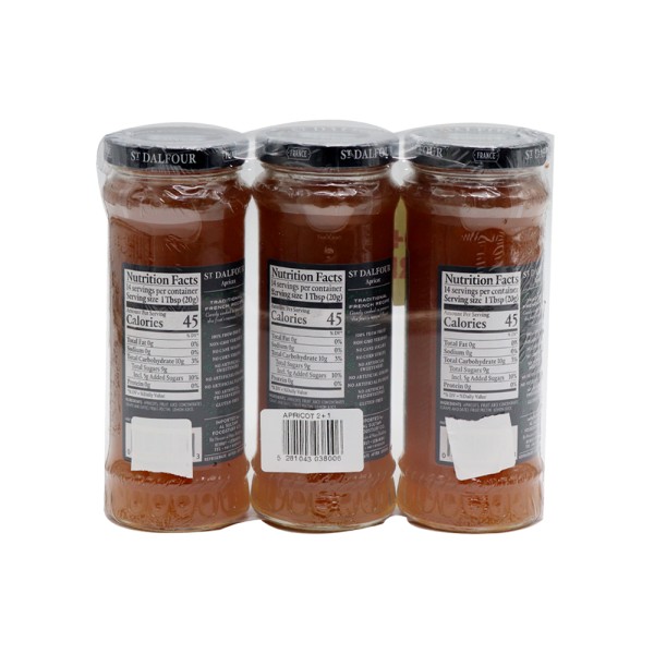 ST DALFOUR APRICOT JAM 2+1 FREE