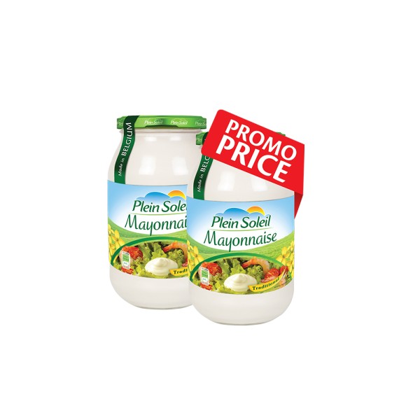 PLEIN SOLEIL 2 X MAYONNAISE AT 15 PC OFF
