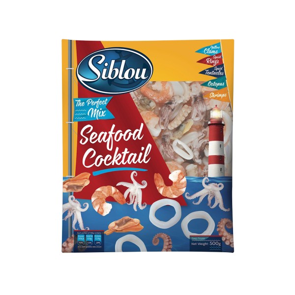 SIBLOU SEA FOOD COCKTAIL BAG