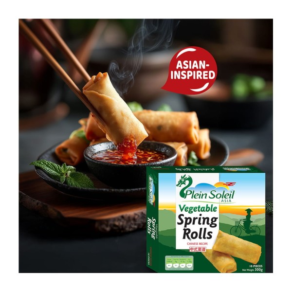 PLEIN SOLEIL VEGETABLE SPRING ROLLS