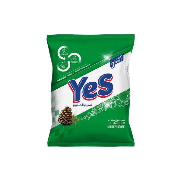 YES WASHING POWDER PINE