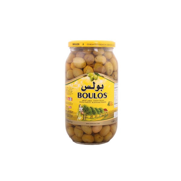 BOULOS OLIVE PASTE GLASS JAR