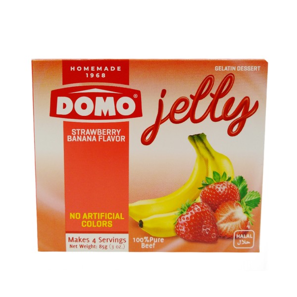DOMO JELLY BEEF STRAW/BAN