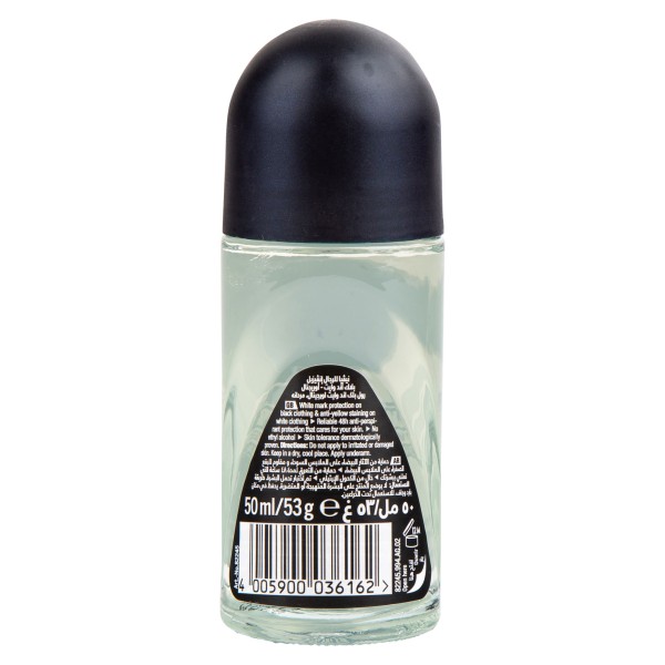 NIVEA ROLL ON BLACK + WHT FOR MEN