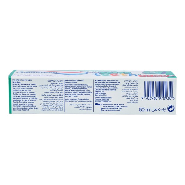 AQUA FRESH JUNIOR TP - BIG TEETH
