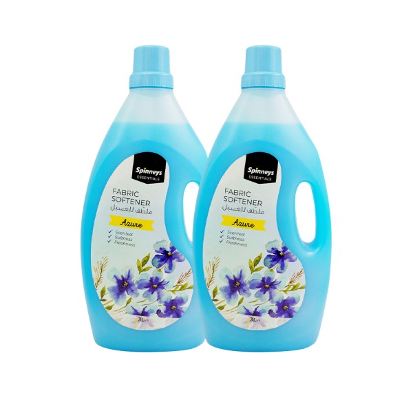 SPINNEYS ESSENTIALS 2xFABRIC SOFTENER AZURE AT SP