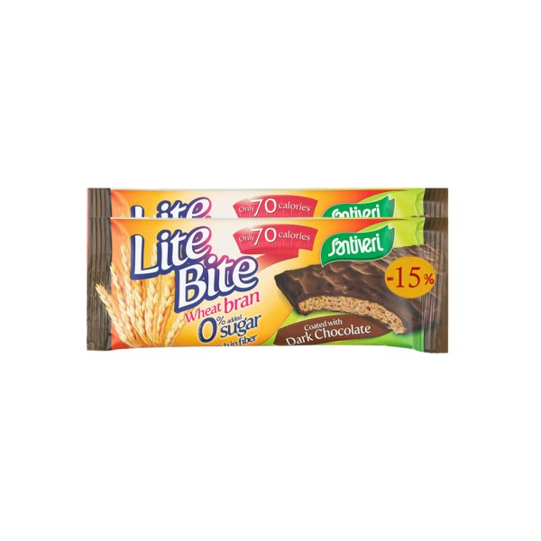 SANTIVERI LITE BITE DARK CHOC 2 AT 15PCT