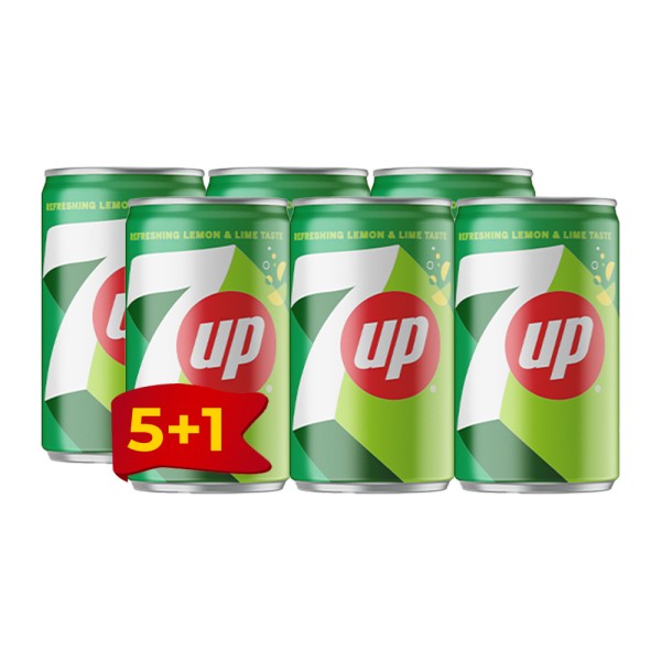 SEVEN UP REGULAR CAN+35ML FREE