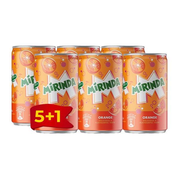 MIRINDA REGULAR CAN+35ML FREE