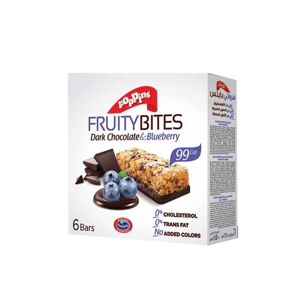 POPPINS BITES DARK CHOC+BLUEBERRY MULTIPACK