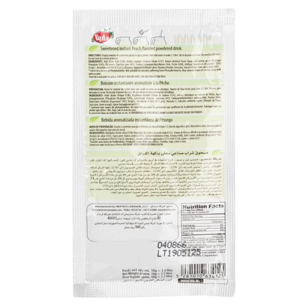 DARINA INSTANT PEACH DRINK LIGHT