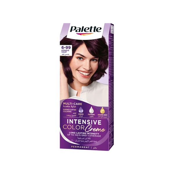Palette Intensive Hair Color Cream With Liquid Keratin 6-99 Intensive Violet