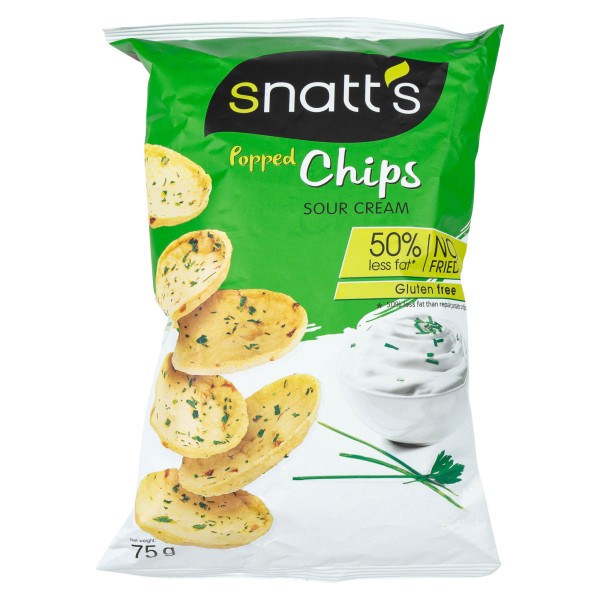 SNATTS PPD CHIPS SOUR CREAM GLUT FR