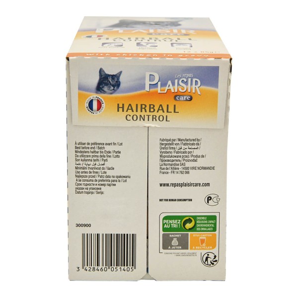 REPAS PLAISIR CHAT CARE HAIRBALL