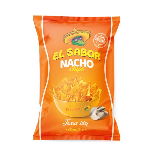 EL SABOR NACHO CHIPS BBQ